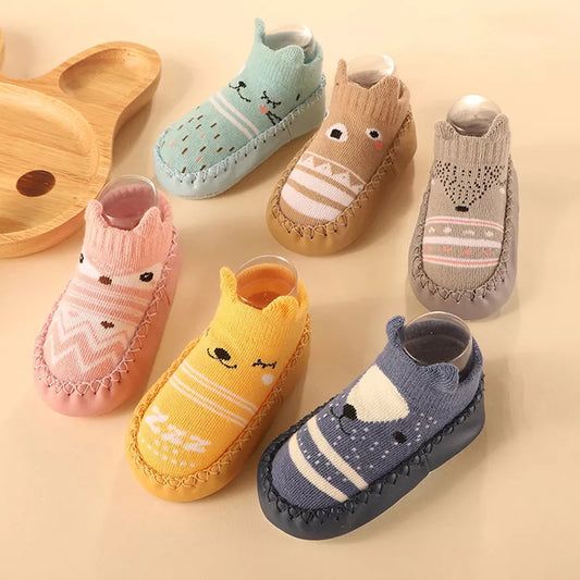 Safety Steps: Soft-Grip Baby Shoes